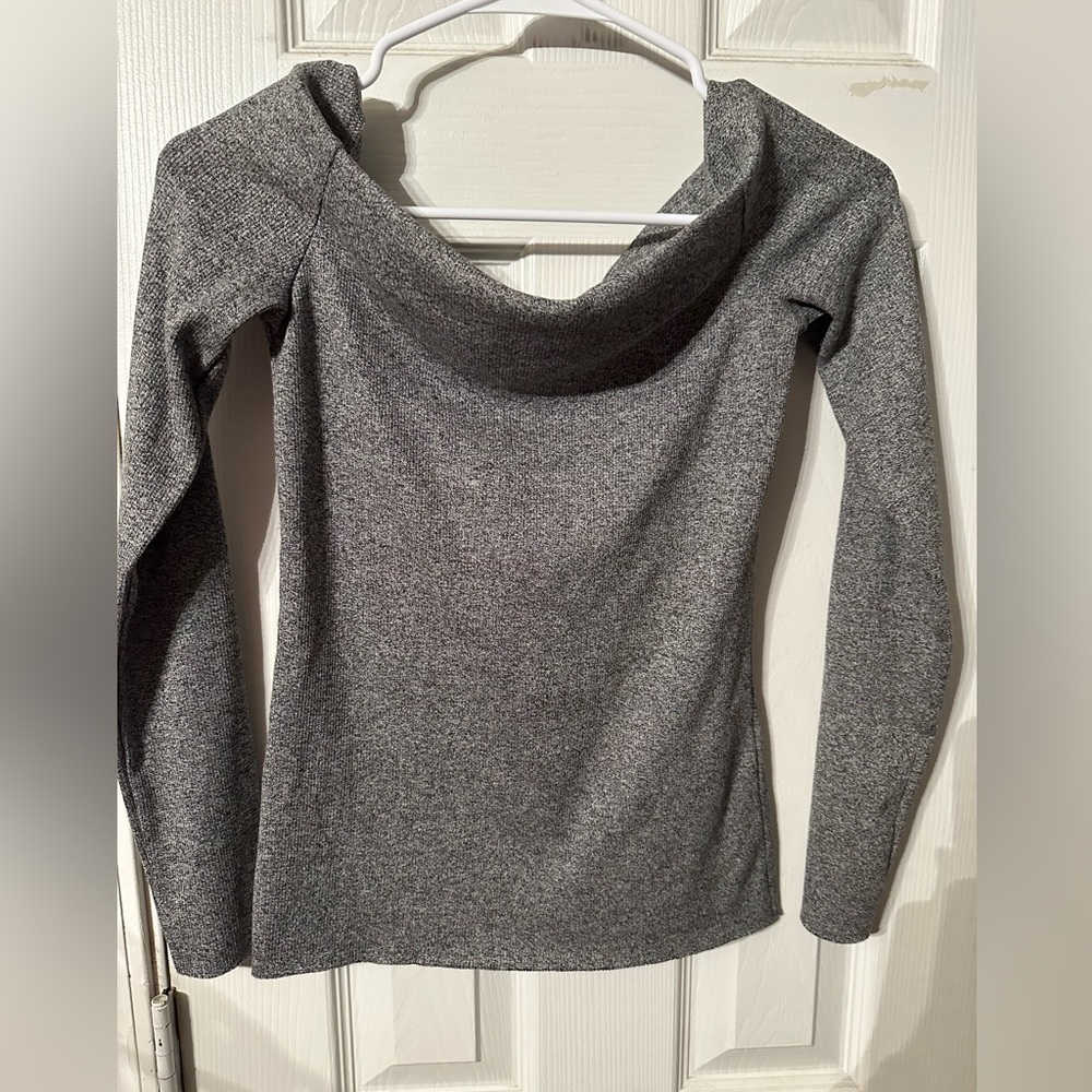 Off sholder Gray Women's top